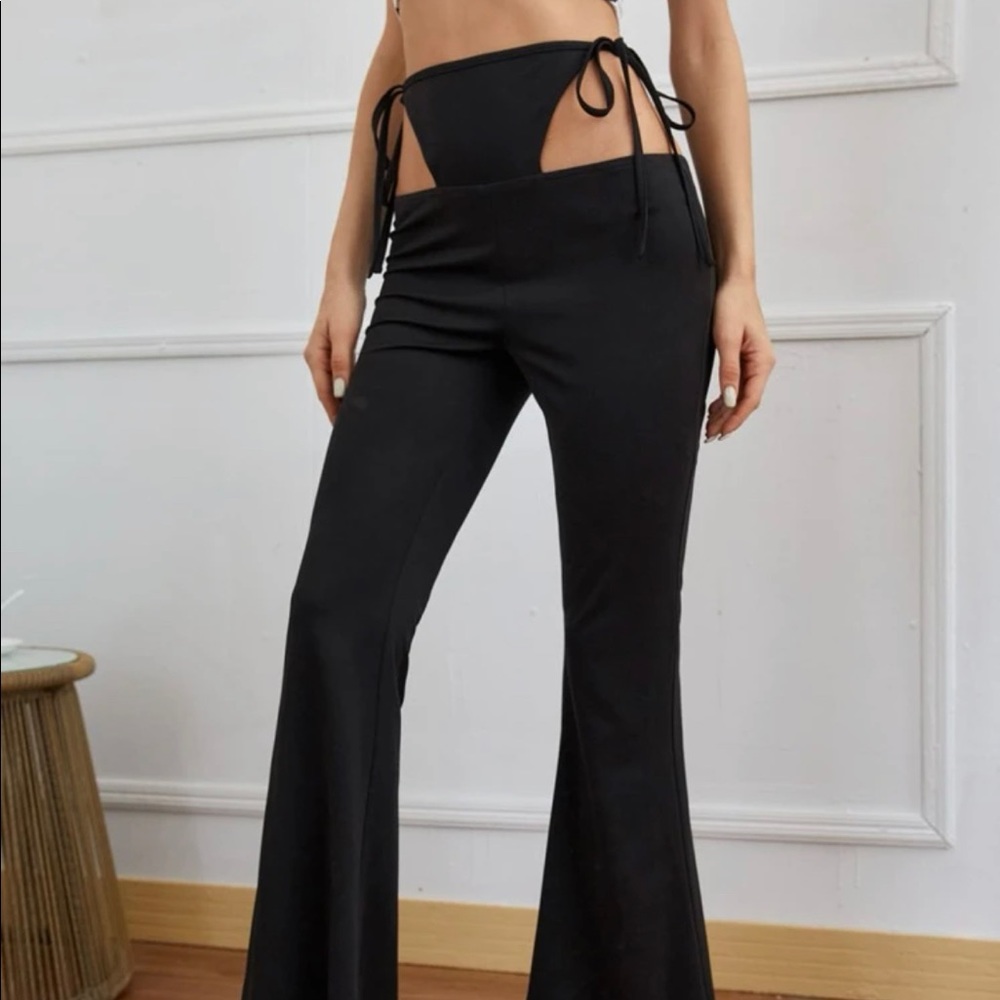 Cut out pants